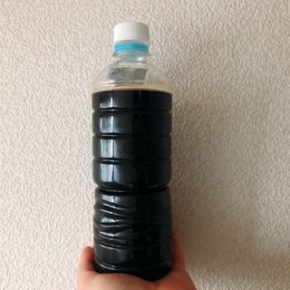 ペットボトル（550ml）1本分の低糖質めんつゆ